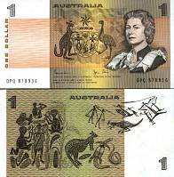 *1 Dolár Austrália 1983, P42d UNC - Kliknutím na obrázok zatvorte -